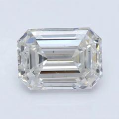 3 03 Carat Emerald Cut G Color VS2 Clarity Loose Lab Diamond CVD - 3615781