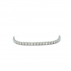 3 Carat Diamond Tennis 4 Prong Bracelet in Platinum 4MM 7  - 3722714