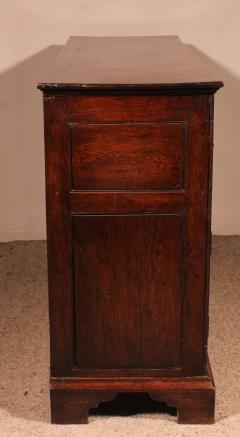 3 Drawers Dresser Base In Oak 18th Century - 3479664