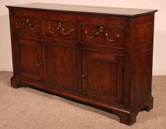 3 Drawers Dresser Base In Oak 18th Century - 3479665