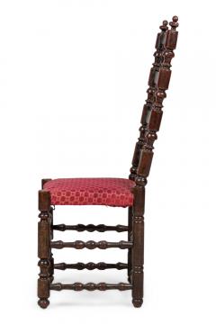 3 English Renaissance Walnut Side Chairs - 4661055