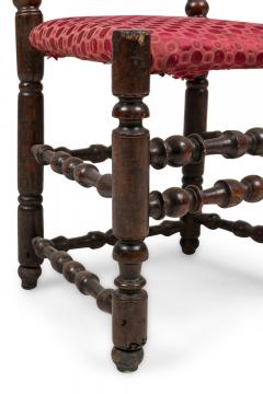 3 English Renaissance Walnut Side Chairs - 4661062