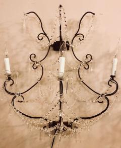 3 Pair Metal Timothy Oulton Paris Wall Sconces In The Style Of Niemann Weeks - 2992101