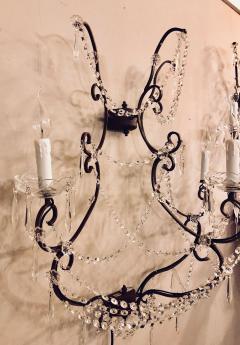 3 Pair Metal Timothy Oulton Paris Wall Sconces In The Style Of Niemann Weeks - 2992106