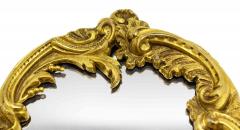 3 Piece French Louis XV Bronze Dore Mirror and Brush Set - 4652782