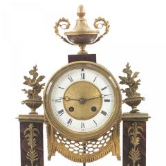 3 Piece French Louis XVI Marble Clock Set - 4322565