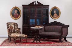 3 Piece Set of French Louis XVI Velvet Berg res - 4634506