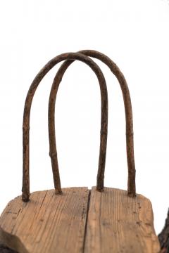 3 Rustic Continental Tree Trunk Side Chairs - 4669130