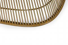 3 Warren Platner for Knoll International Mid Century Steel and Red Upholstery Lo - 4651891