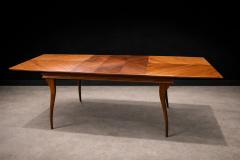3 in 1 Extendable Dining Table in Caviuna Hardwood Brazil 1960s Lot 151A - 4488645