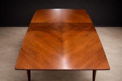3 in 1 Extendable Dining Table in Caviuna Hardwood Brazil 1960s Lot 151A - 4488647