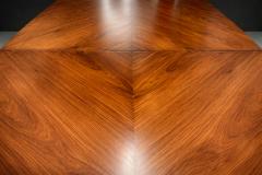 3 in 1 Extendable Dining Table in Caviuna Hardwood Brazil 1960s Lot 151A - 4488649