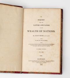3 vol Adam Smith Wealth of Nations First Edinburgh Edition - 4687784