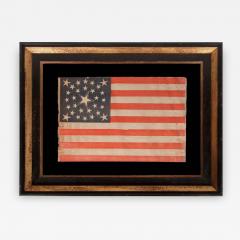 30 Stars on an Antique American Flag of the Pre Civil War Era - 639642