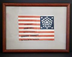 31 STAR PARADE FLAG MADE FOR THE 1860 CAMPAIGN OF JOHN BELL  - 4204337