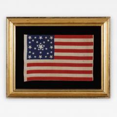31 Star Flag with Stars in a Starburst or Great Star In A square Pattern - 639644
