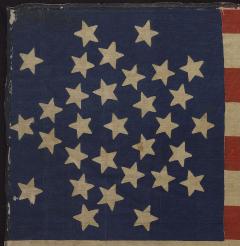 31 Star Printed American Flag Celebrating California Statehood Circa 1850 - 3621610