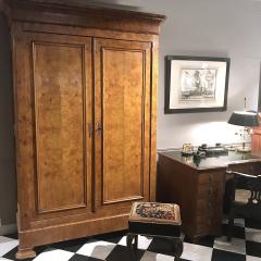3112 19th Century French Louis Philippe Two Door Armoire - 2476361