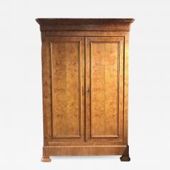 3112 19th Century French Louis Philippe Two Door Armoire - 2480474