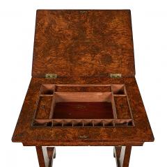 3195 19th Century Burr Elm Work Table - 2497708