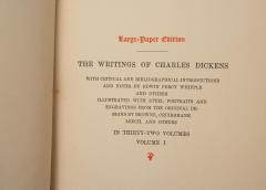 32 vol Charles Dickens The Works of Charles Dickens Large Paper Limited Ed  - 4687745
