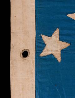 33 Stars in a Great Star or Great Luminary Patter on a Homemade Flag - 639107