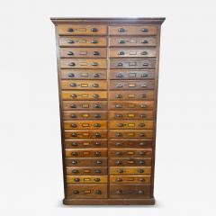34 Drawer Vintage Card Catalog - 4603350