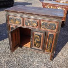 38 5 Antique Qing Dynasty Paneled Chinese Cabinet - 2718844