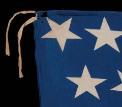 38 Stars and a Very Unusual Complement of 31 Stripes on an Antique American Flag - 671622