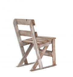 4 American Country Painted Side Chairs - 4169993