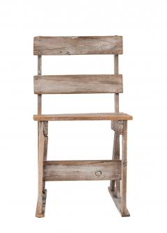 4 American Country Painted Side Chairs - 4169995