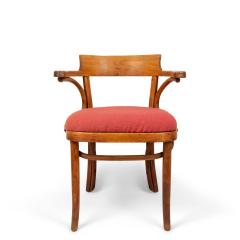 4 Bentwood Pine and Poplar Captains Chairs - 4170237