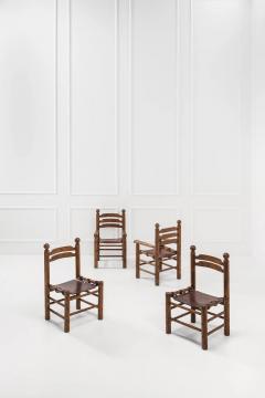 4 Brutalist Chairs - 3860935