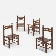 4 Brutalist Chairs - 3863261