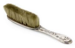 4 Piece French Louis XV Silver Vanity Brush Set - 4201392