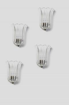 4 Wall Lights in Murano Glass - 3871602