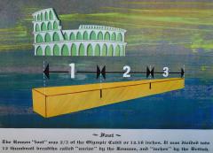 4 vintage educational Ford Motor posters research and information dept - 2913475