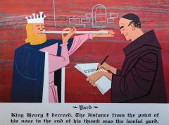 4 vintage educational Ford Motor posters research and information dept - 2913477