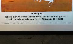 4 vintage educational Ford Motor posters research and information dept - 2913478