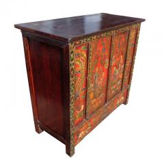 40 19th Century Qing Gansu Painted Cabinet - 2645664