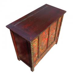 40 19th Century Qing Gansu Painted Cabinet - 2645666
