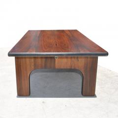 40 Solid Brazilian Rosewood Coffee Table in the Style of Sergio Rodriques - 2672736