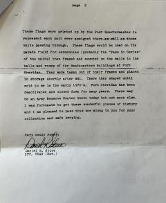 42 Star 7th Calvary Parade Guidon Ca 1889  - 4518993