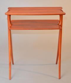 David Ebner Mahogany Standing Desk 1982 - 841