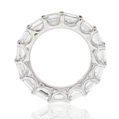 5 50CTS HORIZONTAL EMERALD CUT DIAMOND ETERNITY ETERNITY BAND - 2294004