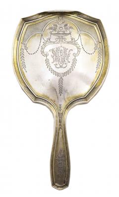 5 Piece American Victorian Silver Brush Set - 4322505