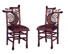 5 piece English Victorian bamboo salon set - 709638