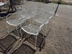 5 piece Wrought Iron w Mesh Outdoor Patio Set - 4416028