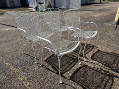 5 piece Wrought Iron w Mesh Outdoor Patio Set - 4416029