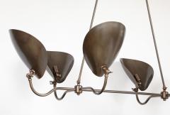 6 ARM OIL RUBBED BRONZE CHANDELIER - 3996146